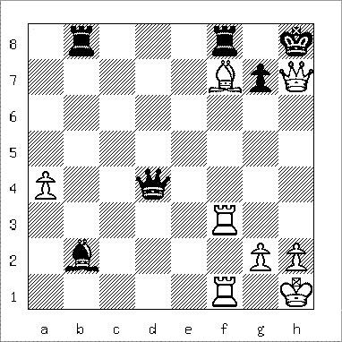 chess diagram of position leading to Greco's Mate