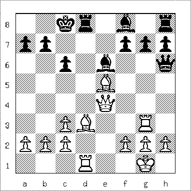 chess diagram of position leading to Boden's Mate