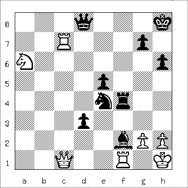 chess diagram of position leading to Greco's Mate