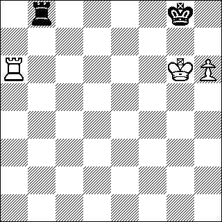 b&w chess diagram of chess endgame