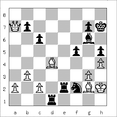 chess diagram of position leading to a Hook Mate