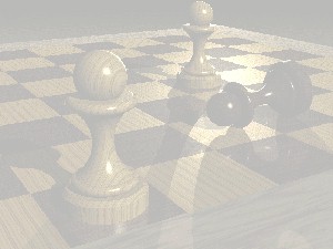 Picture of chess men and board on https://www.serverchess.com